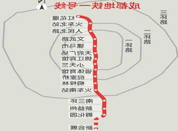 四川成都地铁1、10号线